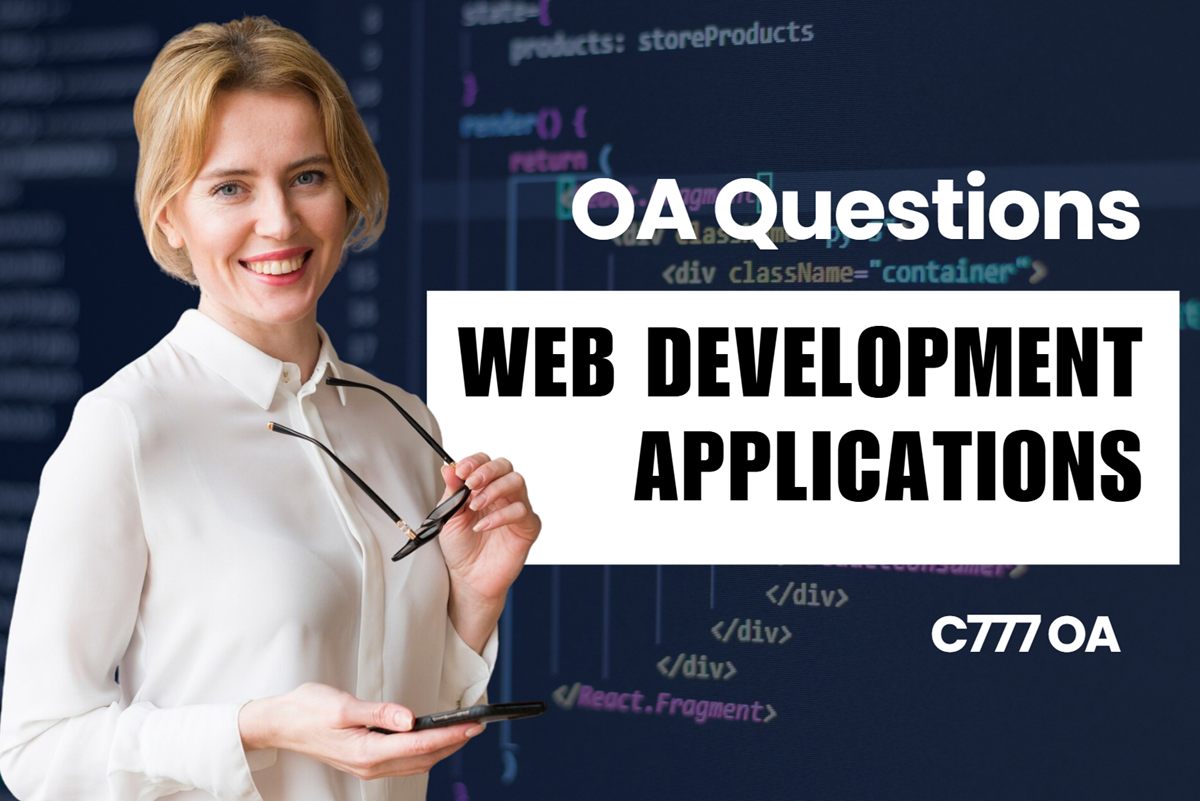 WGU C777 Web Development Applications OA practice questions and answers