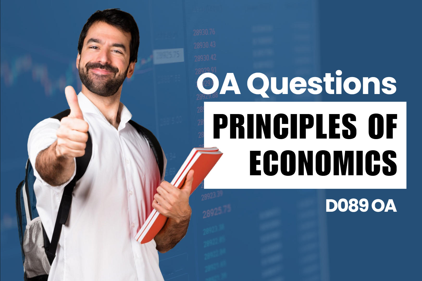 Principles of Economics OA Questions
