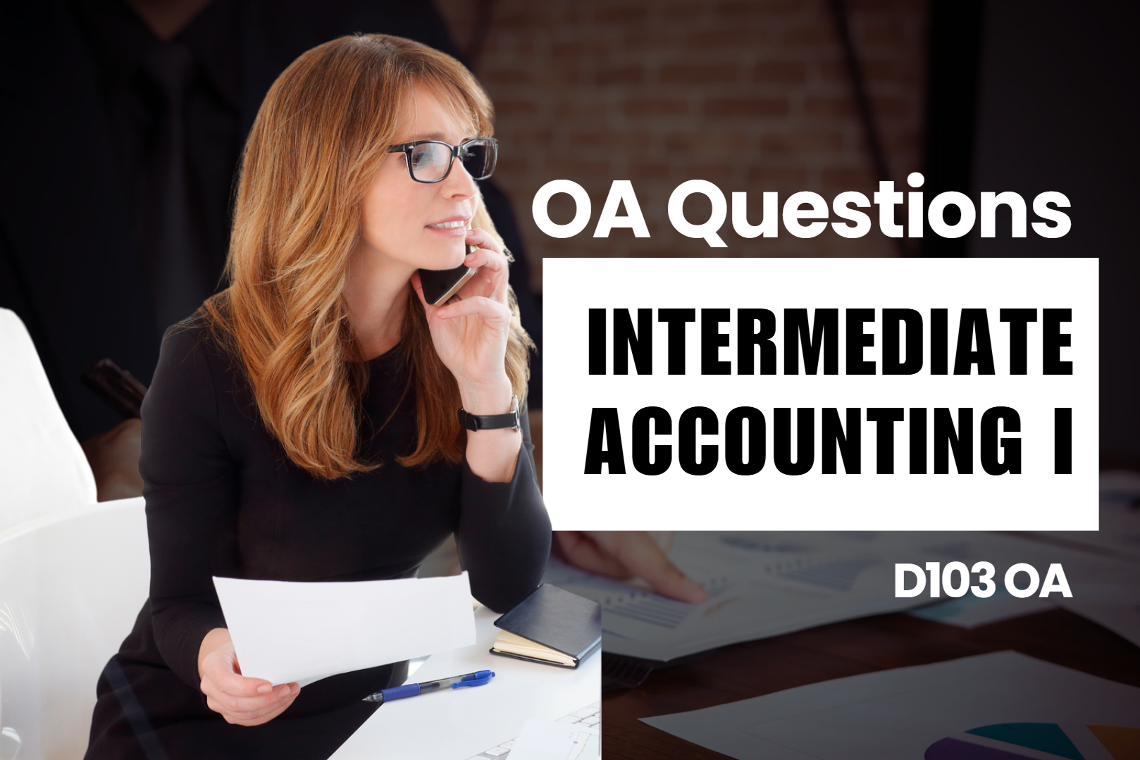 D103 - Intermediate Accounting I