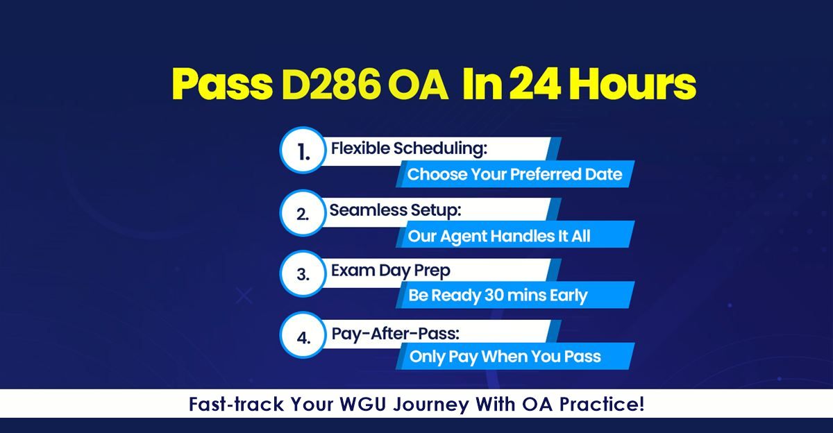 Pass the WGU D286 Java Fundamentals OA with OA Practice