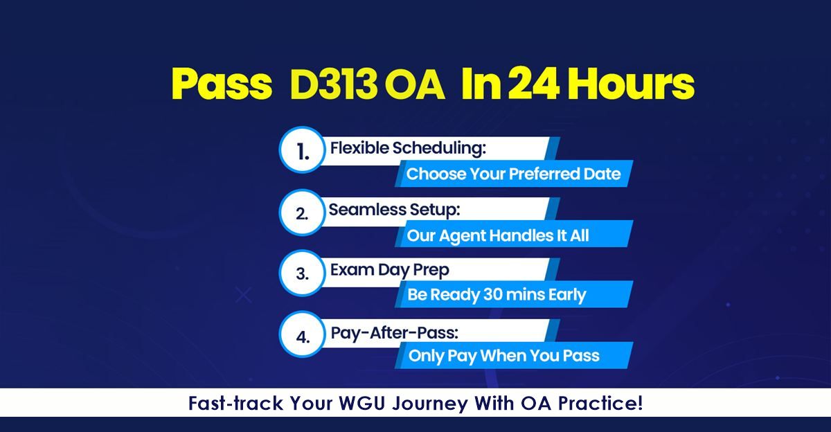 Pass the WGU D313 Anatomy and Physiology II OA with OA Practice
