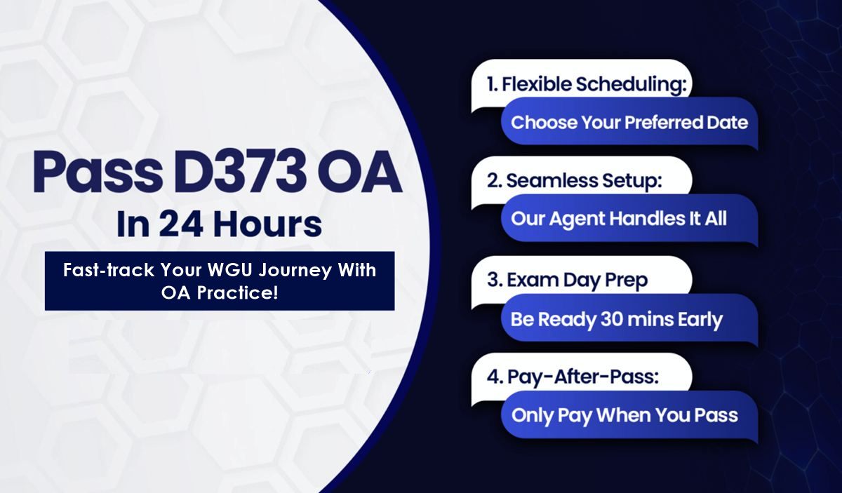 Pass the WGU D373 Marketing in the Digital Era OA with OA Practice