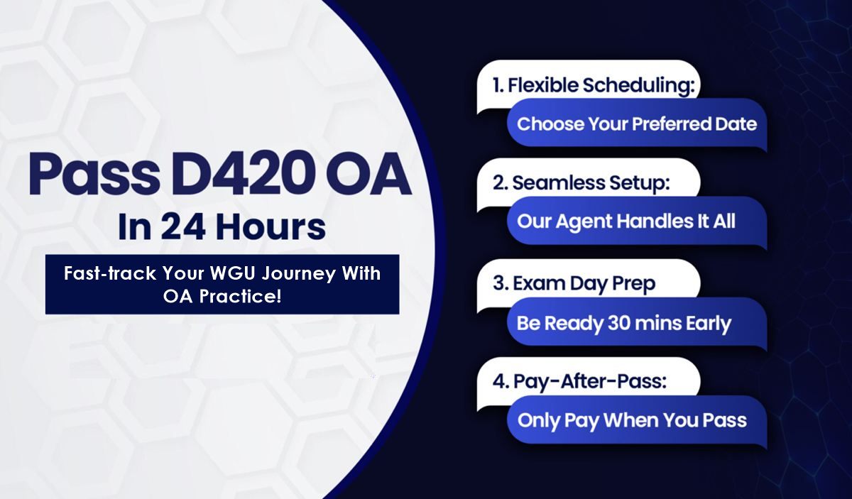 Pass the WGU D420 Discrete Math: Logic OA with OA Practice