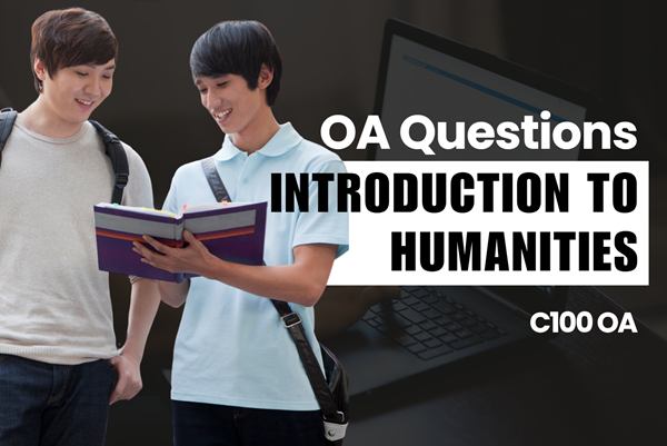 WGU C100 Introduction to Humanities OA practice questions