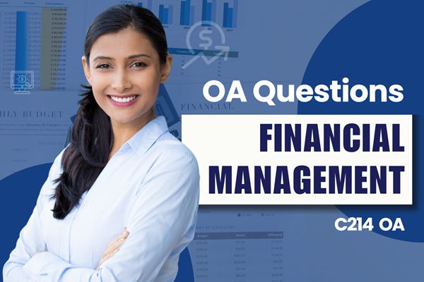 WGU Financial Management OA practice questions