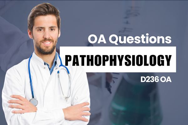 WGU D236 Pathophysiology OA practice questions