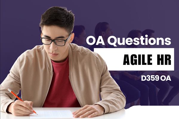 WGU D359 Agile HR OA practice questions